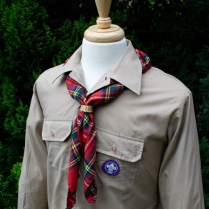 Scout Necker in Royal Stewart Tartan