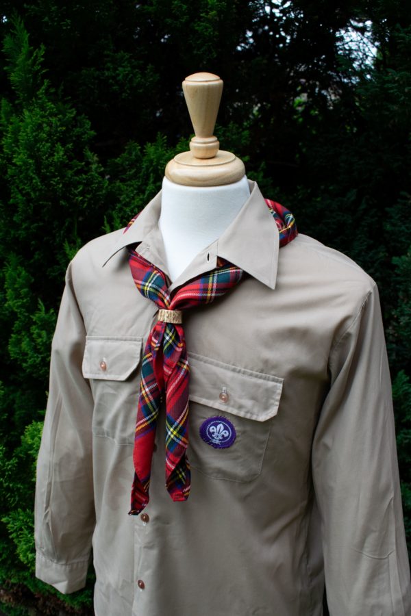 Scout Necker in Royal Stewart Tartan