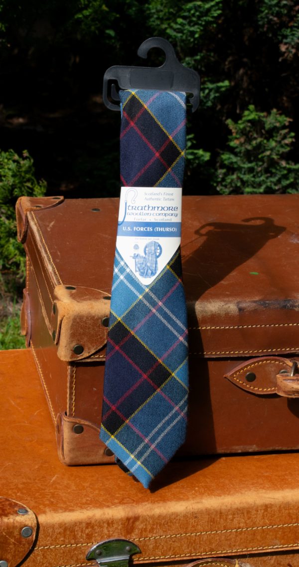 Tartan Tie in US Forces (Thurso) tartan